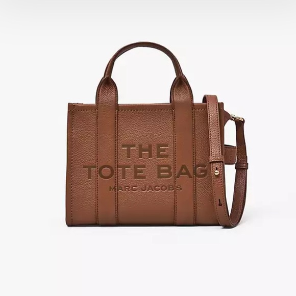 Marc Jacobs THE LEATHER SMALL TOTE BAG - Picture 13 of 16